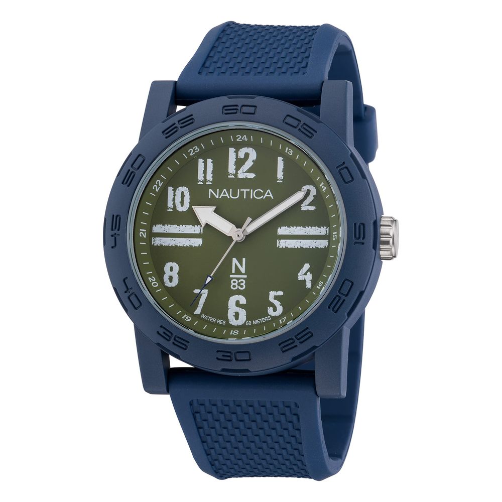 Blue Synthetic Sport Watch