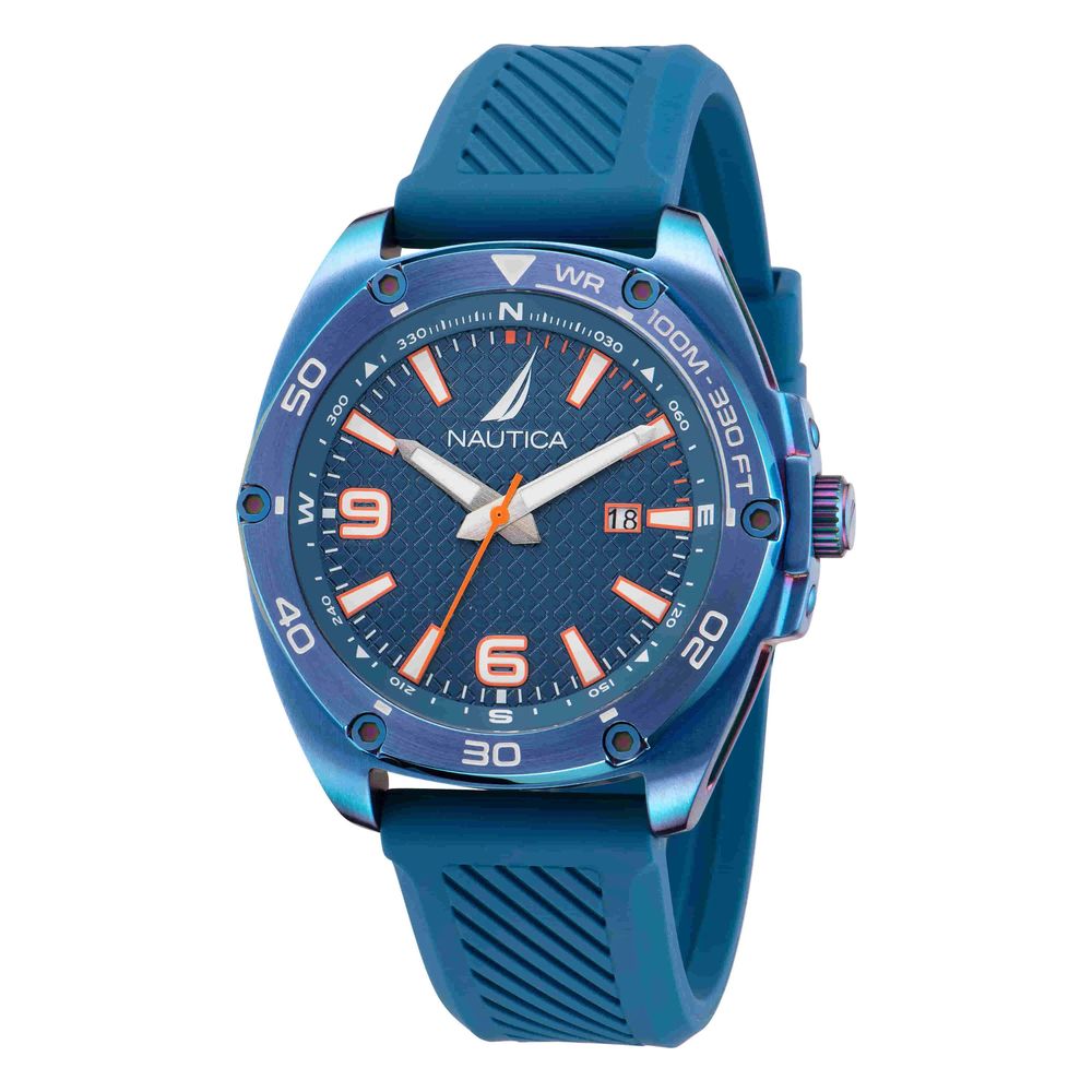 Blue Synthetic Sport Watch