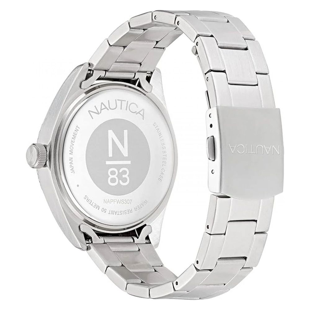 Gray Stainless Steel Dress Watch