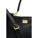 Black Calf Leather Bos Taurus Handbag