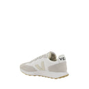 White Calf Leather Bos Taurus Sneakers