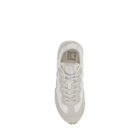 White Calf Leather Bos Taurus Sneakers
