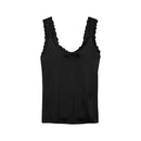 Black Viscose Tank Tops