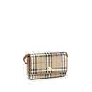 Beige Polyurethane Wallet