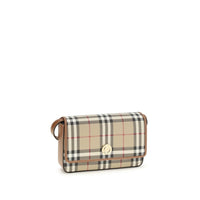 Beige Polyurethane Wallet