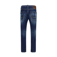 Blue Cotton Jeans Denim