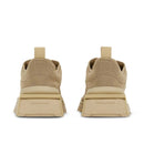 Beige Fabric Athletic Sneakers