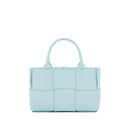 Blue Lamb Leather Tote Bag