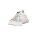 White Polyester Women Sneaker