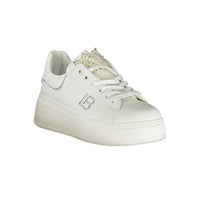 Bianco Polyurethane Women Sneaker