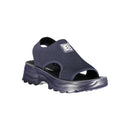 Blue Polyester Women Sandal