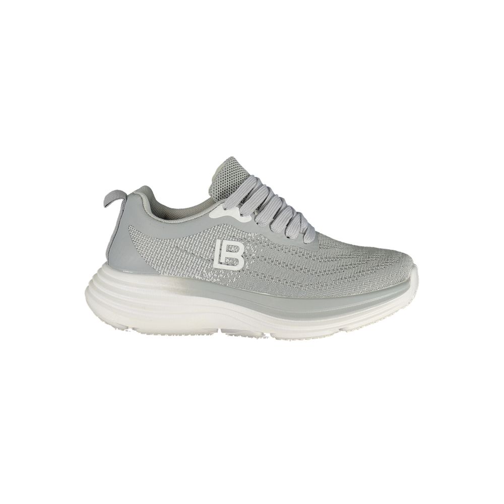 Grigio Polyester Women Sneaker