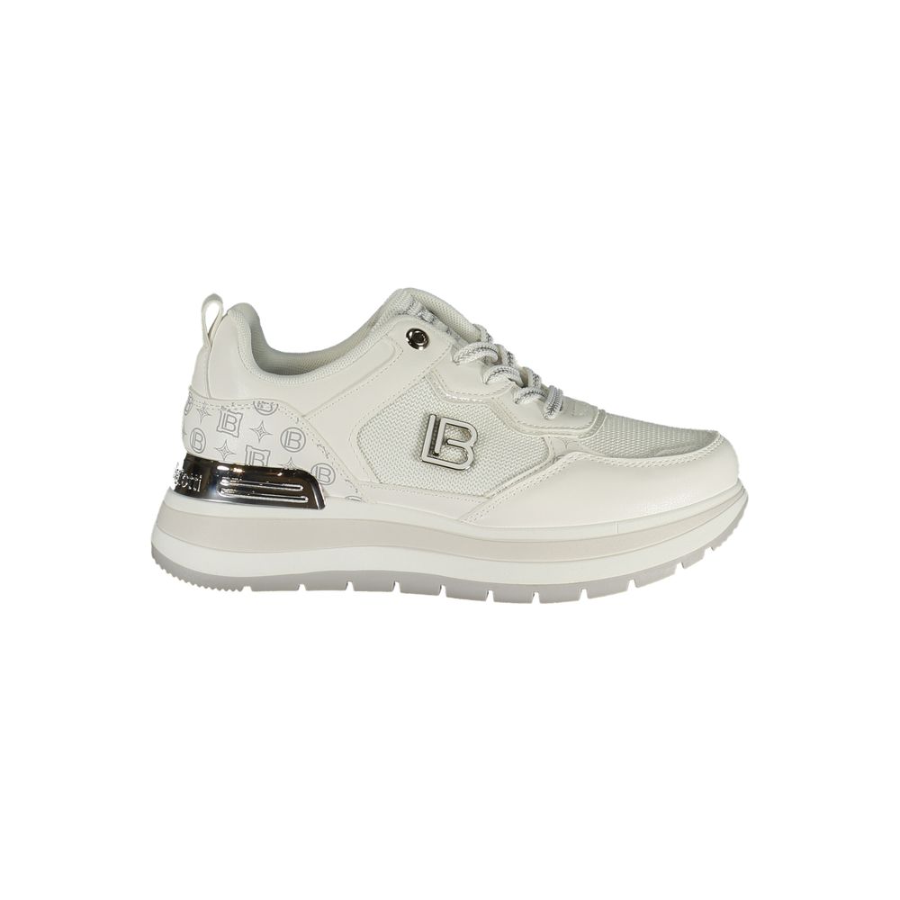 Bianco Poliuretano Women Sneaker