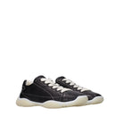 Black Leather Sneakers
