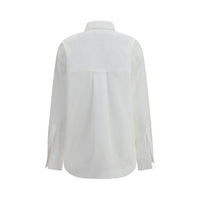 White Cotton Dress Shirt