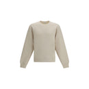 Beige Cotton Sweatshirt