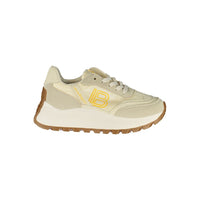 Beige Polyurethane Women Sneaker
