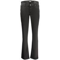 Black Cotton Women's Jeans