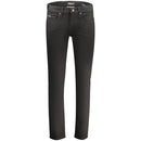 Black Cotton Mens Jeans