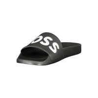 Nero Polyurethane Men Ciabatta