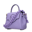 Pink Leather Handbag