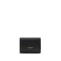 Black Calf Leather Bos Taurus Wallet