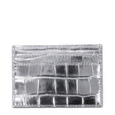 Gray Leather Cardholder