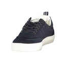 Blu Polyurethane Men Sneaker