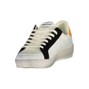White Polyurethane Men's Sneaker
