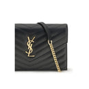 Black Calf Leather Bos Taurus Wallet