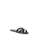 Black Calf Leather Bos Taurus Sandals