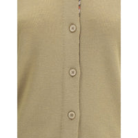 Brown Wool Oves Aries Cardigan