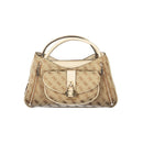 Beige Poliuretano Women Handbag