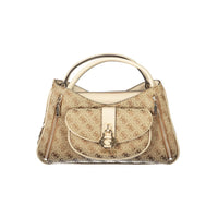 Beige Poliuretano Women Handbag