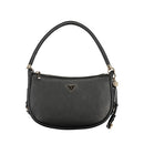 "Nero Polyurethane Women Handbag"