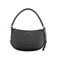 "Nero Polyurethane Women Handbag"