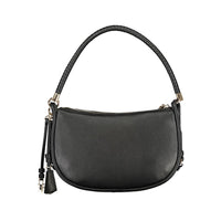 "Nero Polyurethane Women Handbag"