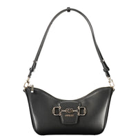 Beige Polyurethane Women Handbag