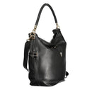 Nero Polyurethane Women Shoulder Bag
