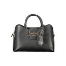 Black Polyurethane Women's Handbag