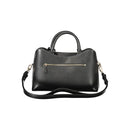 Black Polyurethane Women's Handbag