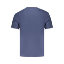 Blue Cotton Men's T-Shirt