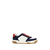 Multicolor Calf Leather Bos Taurus Athletic Sneakers