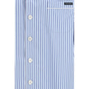 Blue Cotton Shortsleeve Shirt