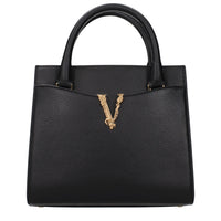 Black Leather Handbag