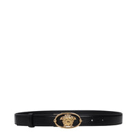 Black Leather Regular Belt