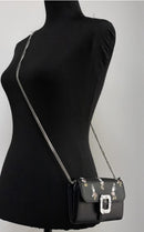 Kate Spade X Disney Black Leather Minnie Mouse Wallet Crossbody Bag