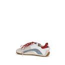 Multicolor Calf Leather Bos Taurus Low Top Sneakers