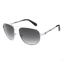 Gray Metal Sunglasses