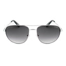 Gray Metal Sunglasses